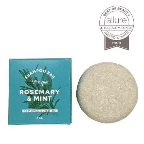 Summer Cooling Rosemary Mint Shampoo Bar. Tangie. zero waste hair