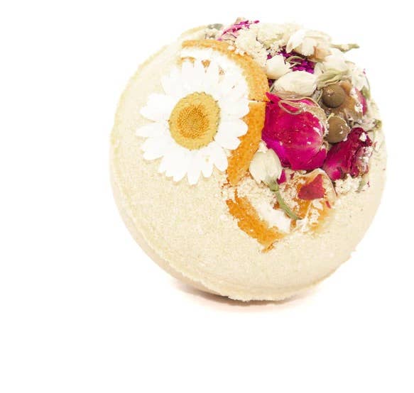 VENUS | ORANGE BLOSSOM & VANILLA CRÈME | BATH BOMB: With Box