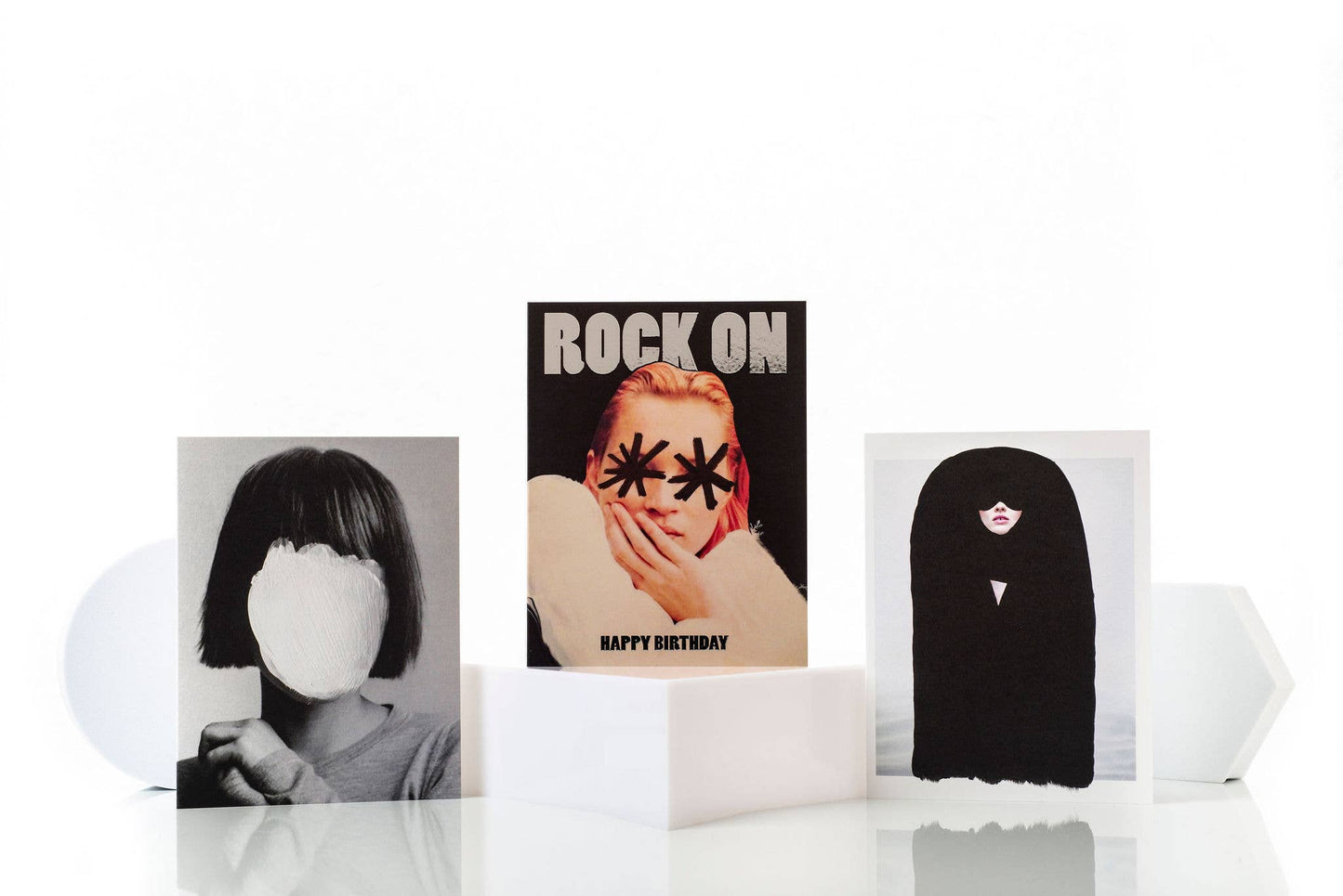 Rock On Birthday Card with Kate Moss