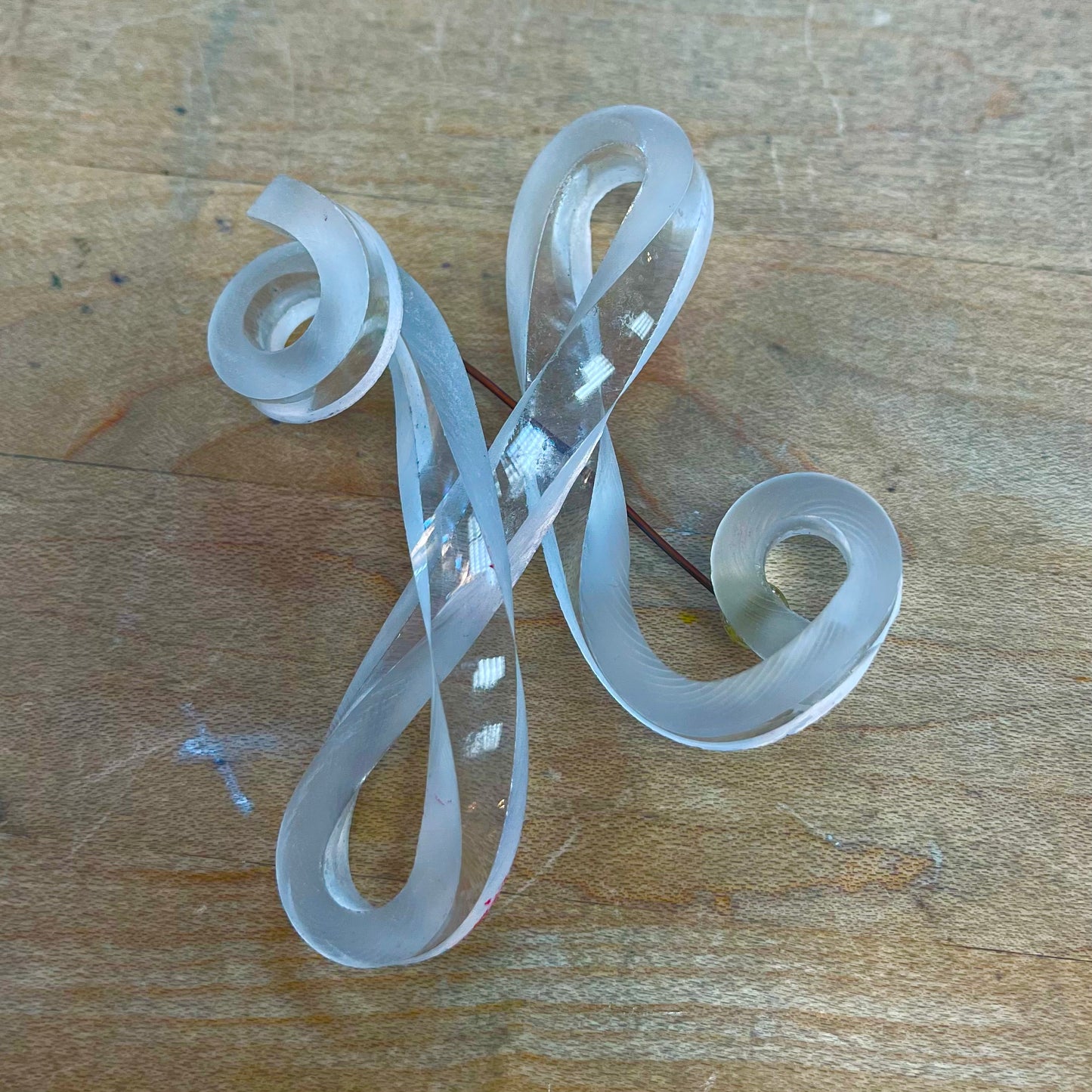 Helene Lucite Brooch