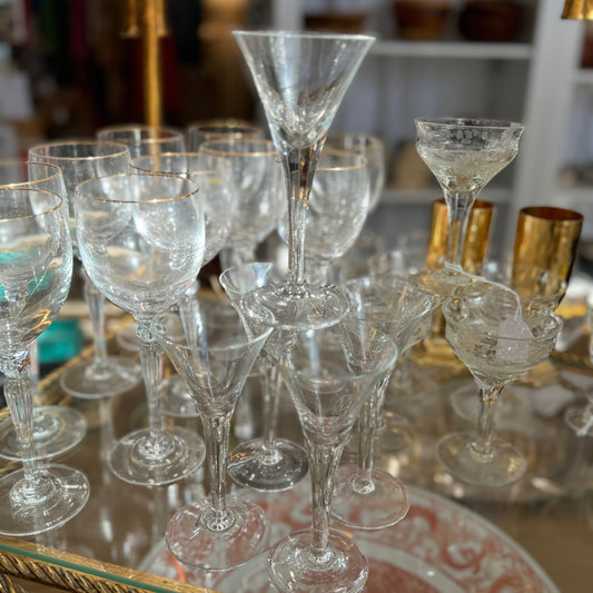 Albert Vintage Sherry Glasses