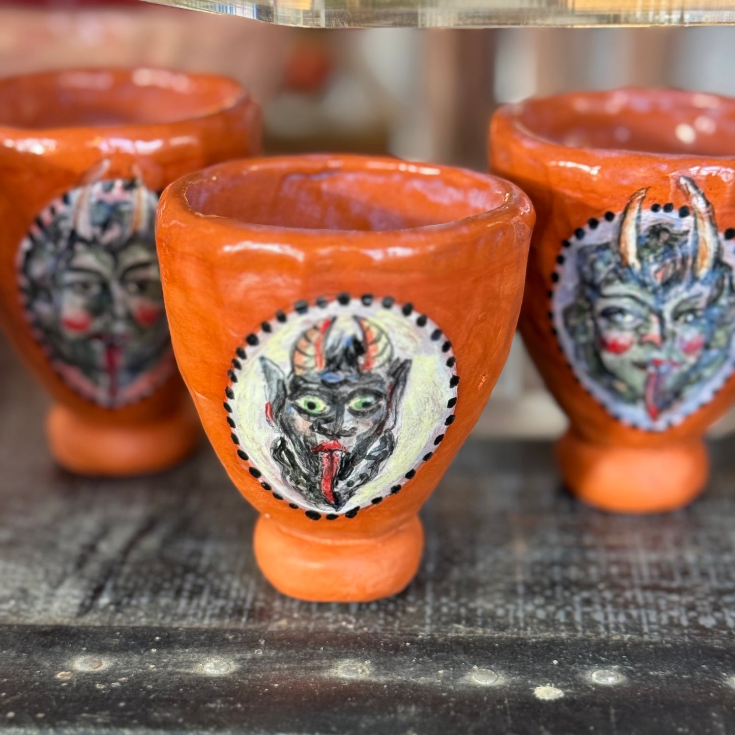 Krampus Whiskey Sippers