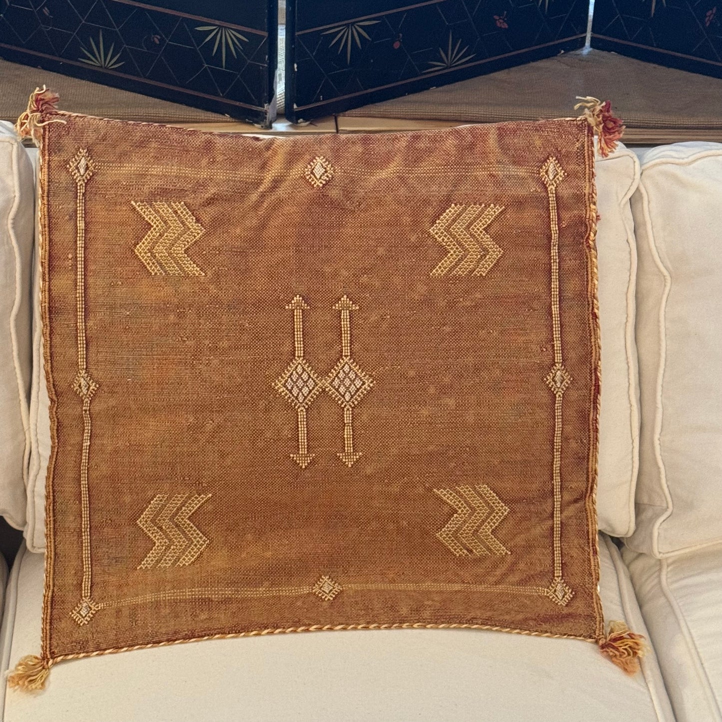 Moroccan Silk Pillows: The Mayta Collection