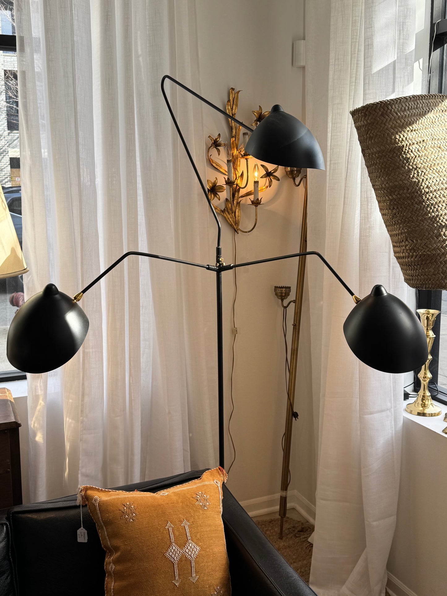 S. Mouille Style Floor Lamp