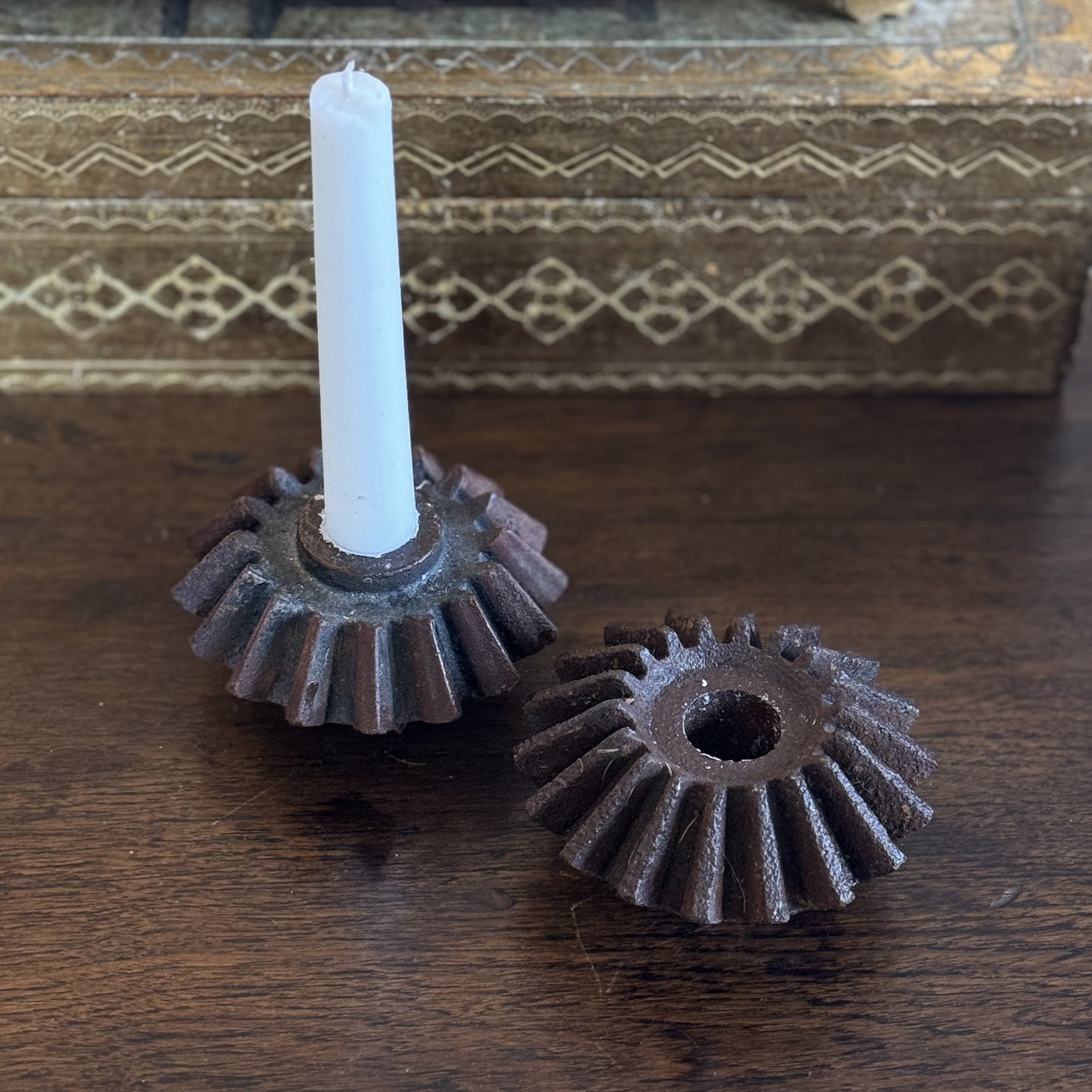 Hirman Industrial Candlestick Pair