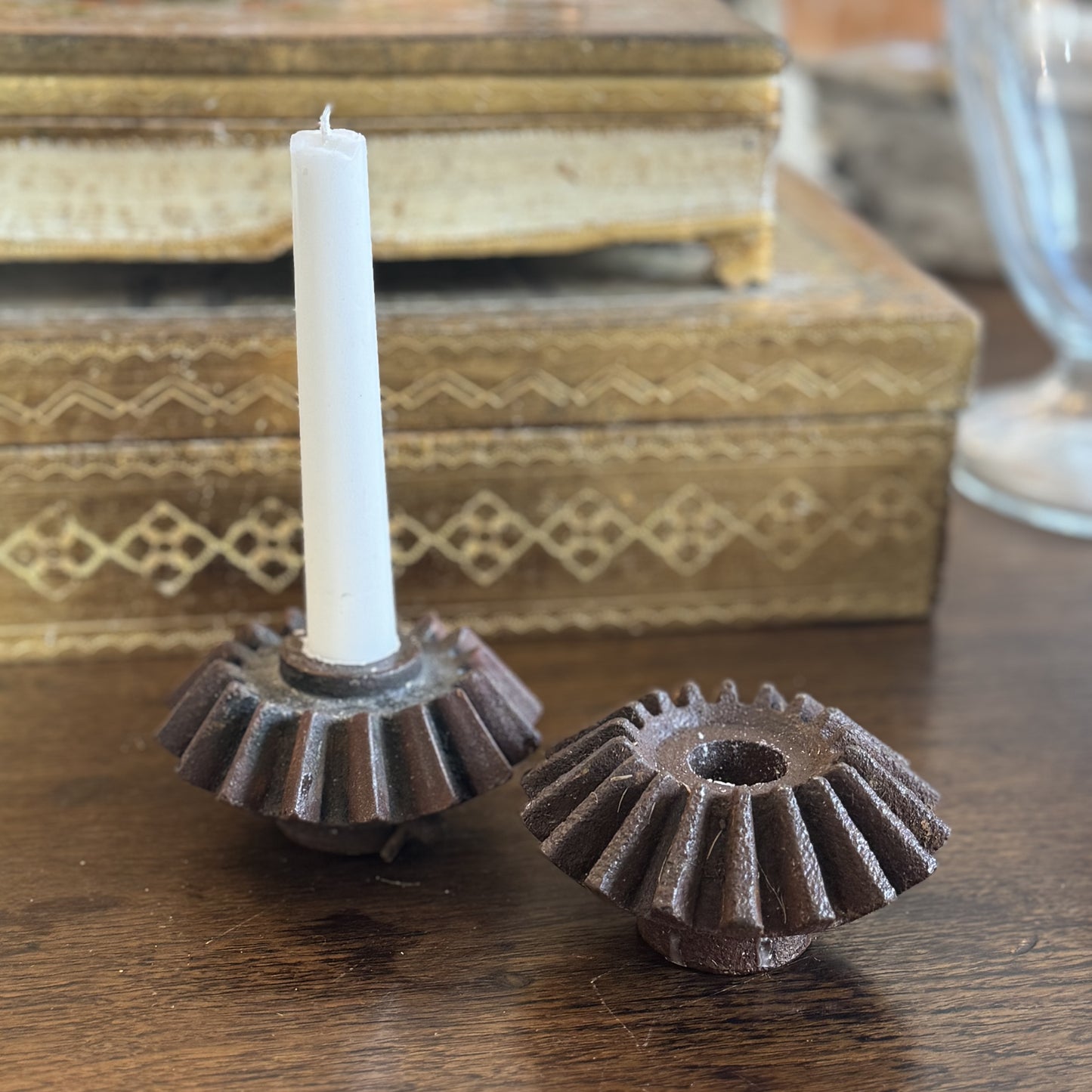 Hirman Industrial Candlestick Pair