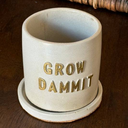 Grow Dammit Planter