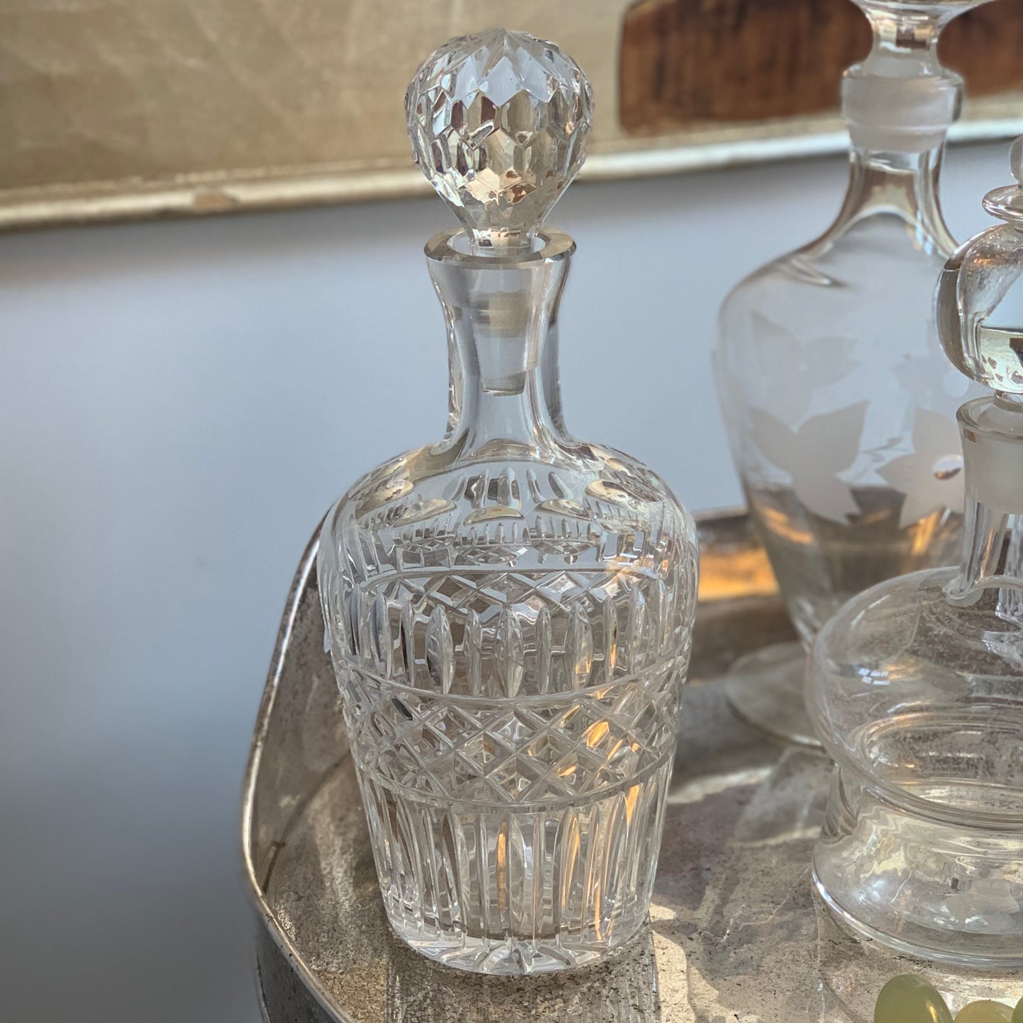 Elodie Cut Crystal Decanter