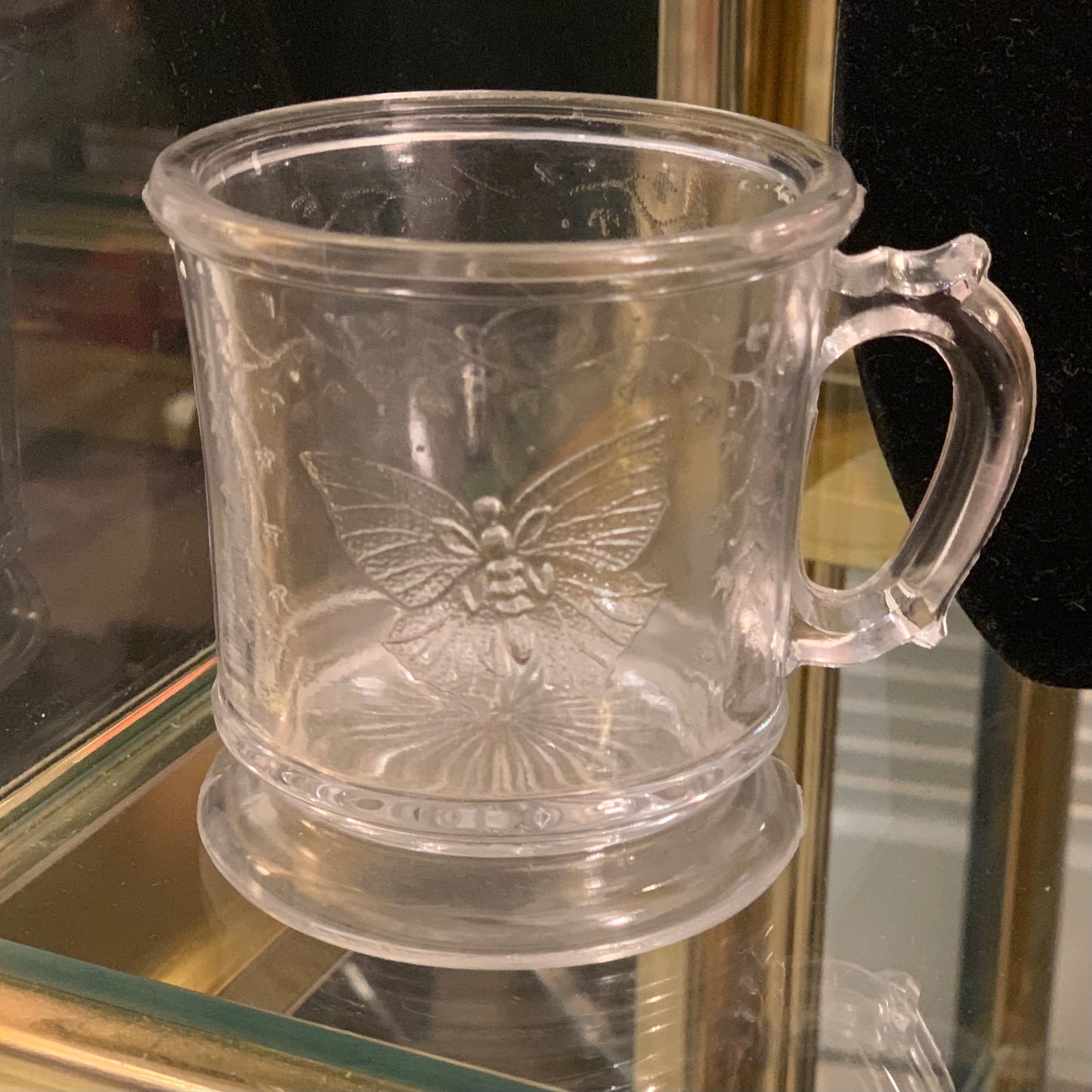 Cecilia Glass Butterfly Mug