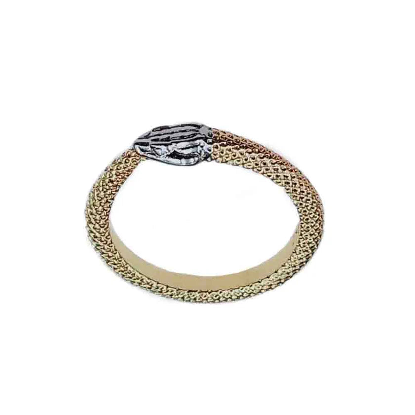 Two-Toned Snake Ring