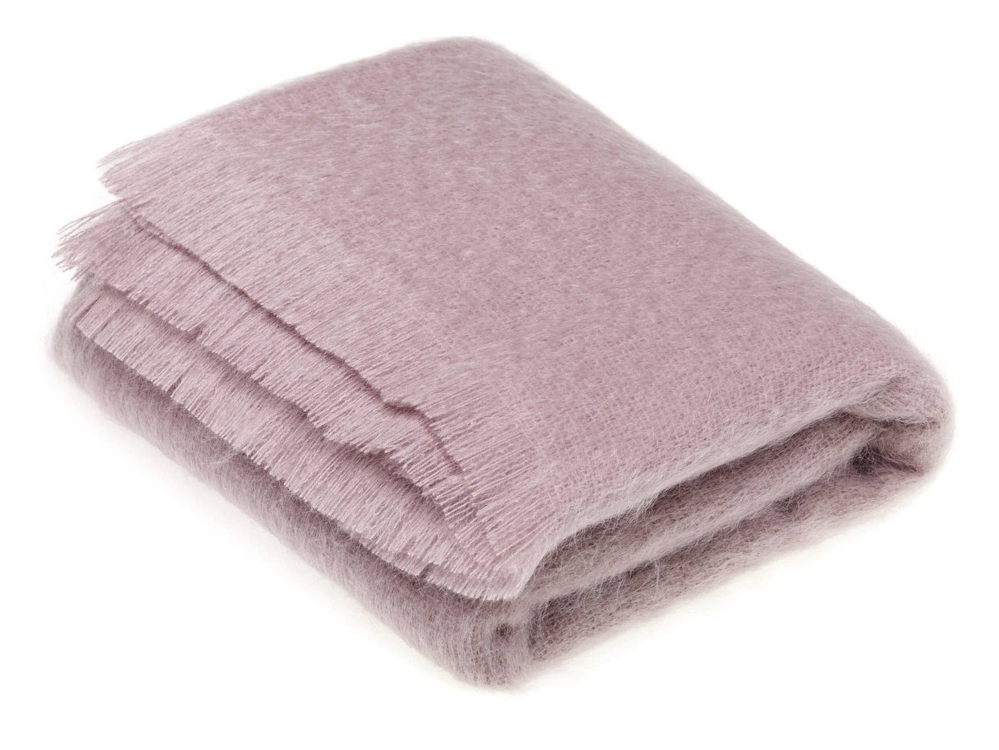 Luxury Mohair Throw Collection - Made in England: Flame