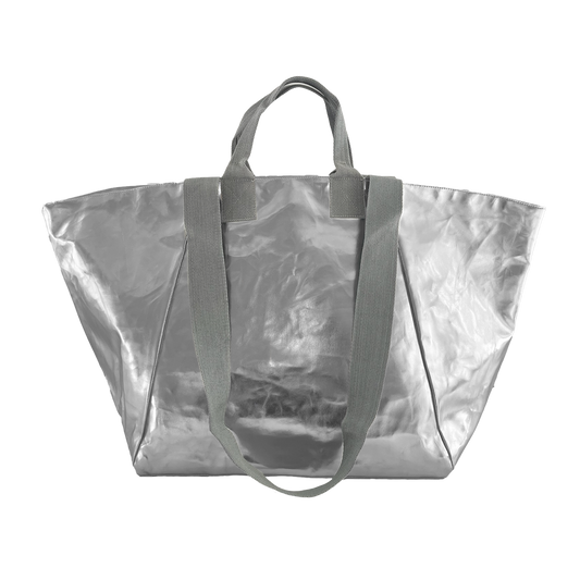 Silver Metallic Chelsea Bag