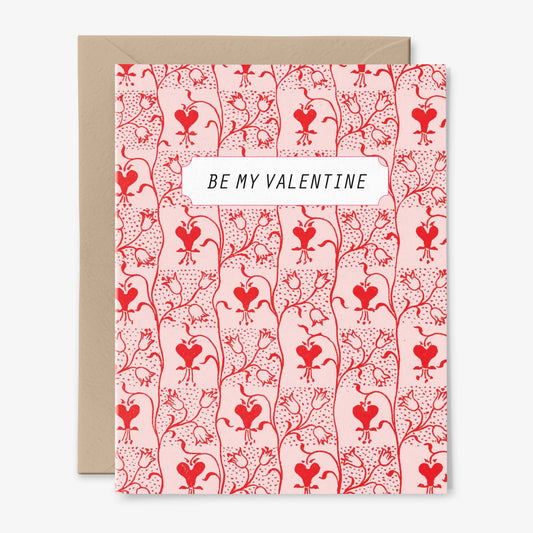 Be My Valentine Card