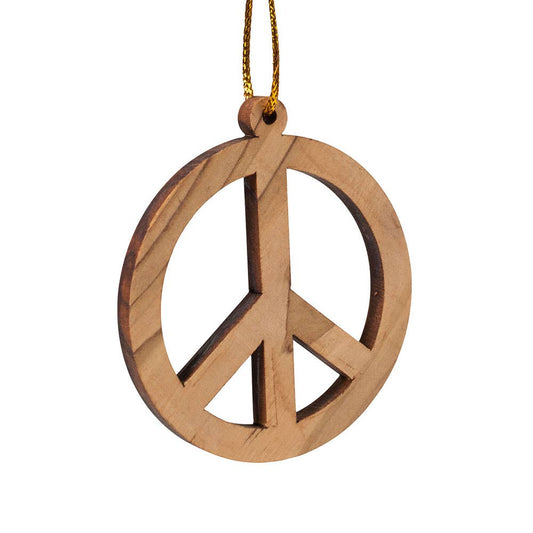 Peace Symbol Ornament