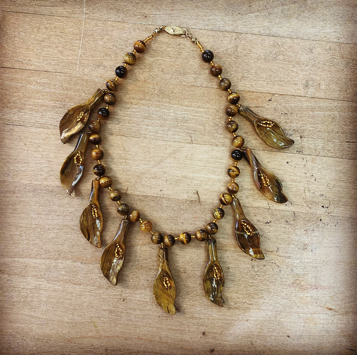 Joséphine Tiger’s Eye Necklace