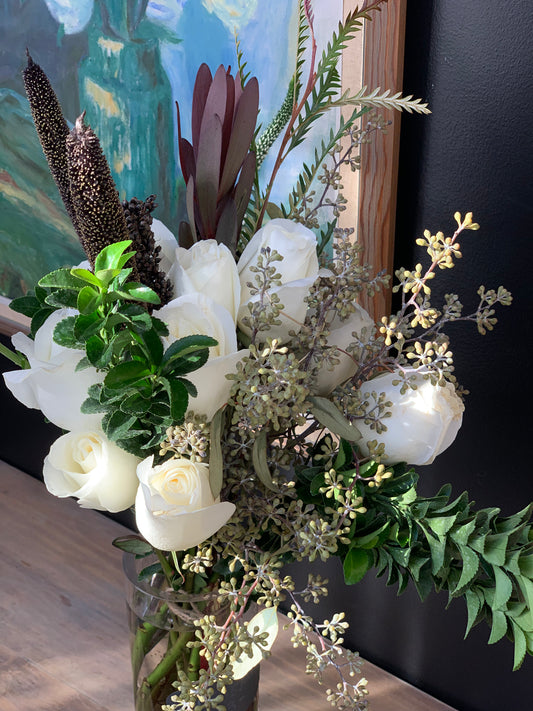 White Rose Bouquet